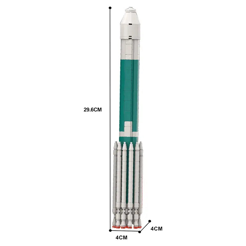Delta II with MER Rover 414pcs-4