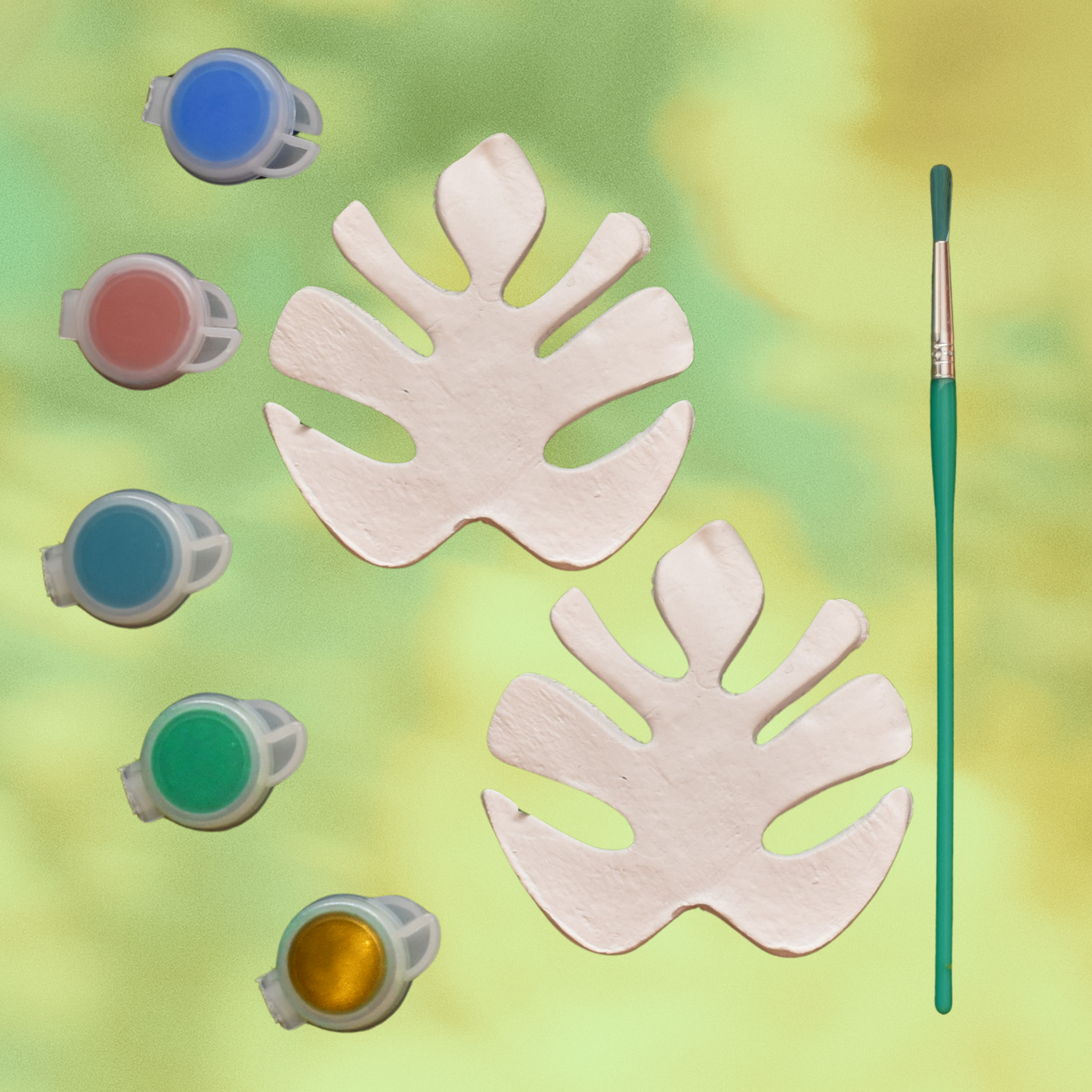 Monstera Leaf Paint By Numbers Kit, DIY Tropical Painting Set, Easy-to-Follow Guide, Artistic Home Decor, Beginner-Friendly Activity | by Victory In Wellness-3