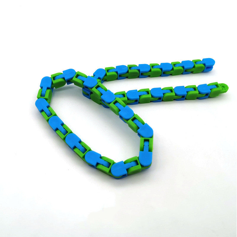 Stress-Relieving Bike Chain Fidget Bracelet for Adults and Students-3