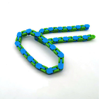 Stress-Relieving Bike Chain Fidget Bracelet for Adults and Students-3