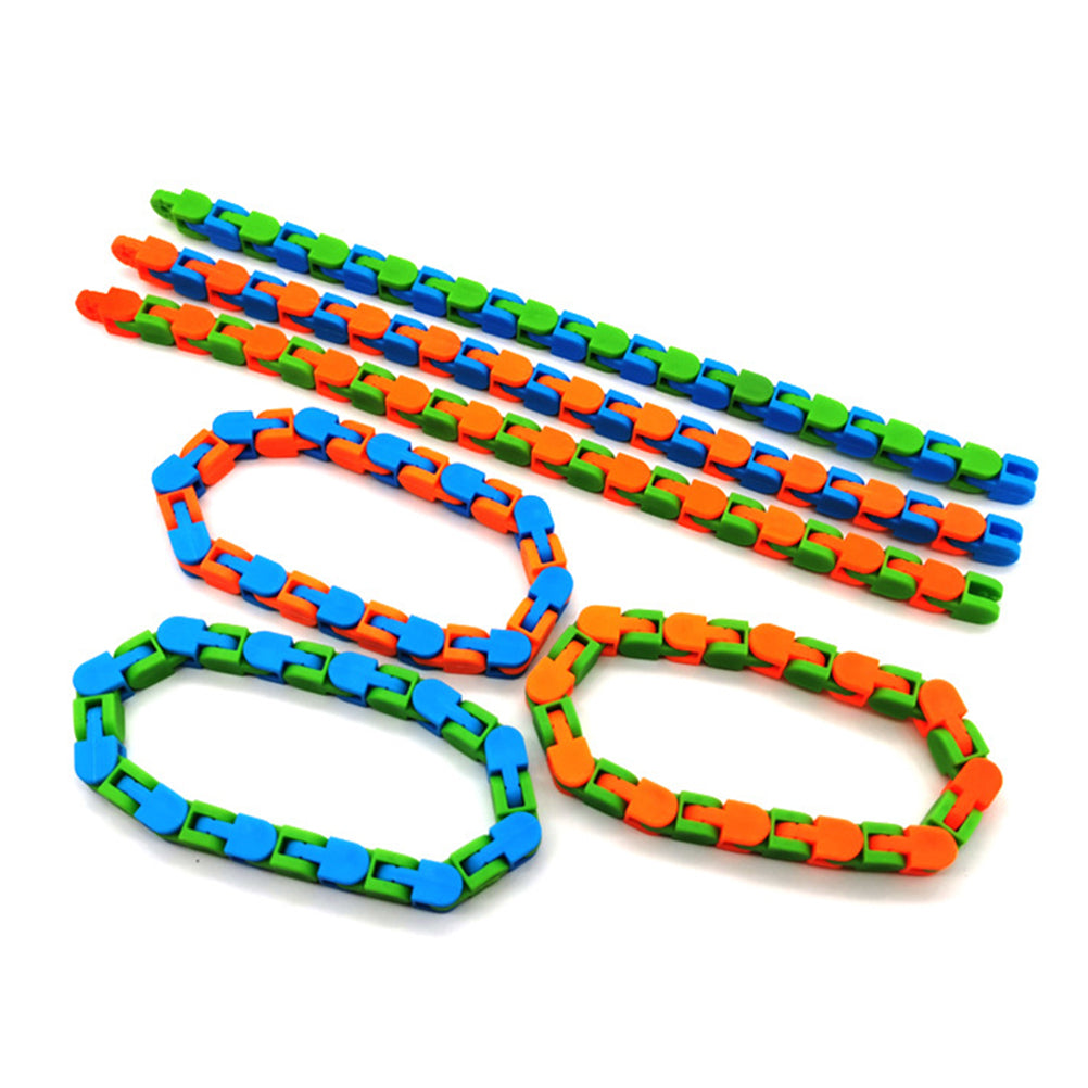 Stress-Relieving Bike Chain Fidget Bracelet for Adults and Students-2