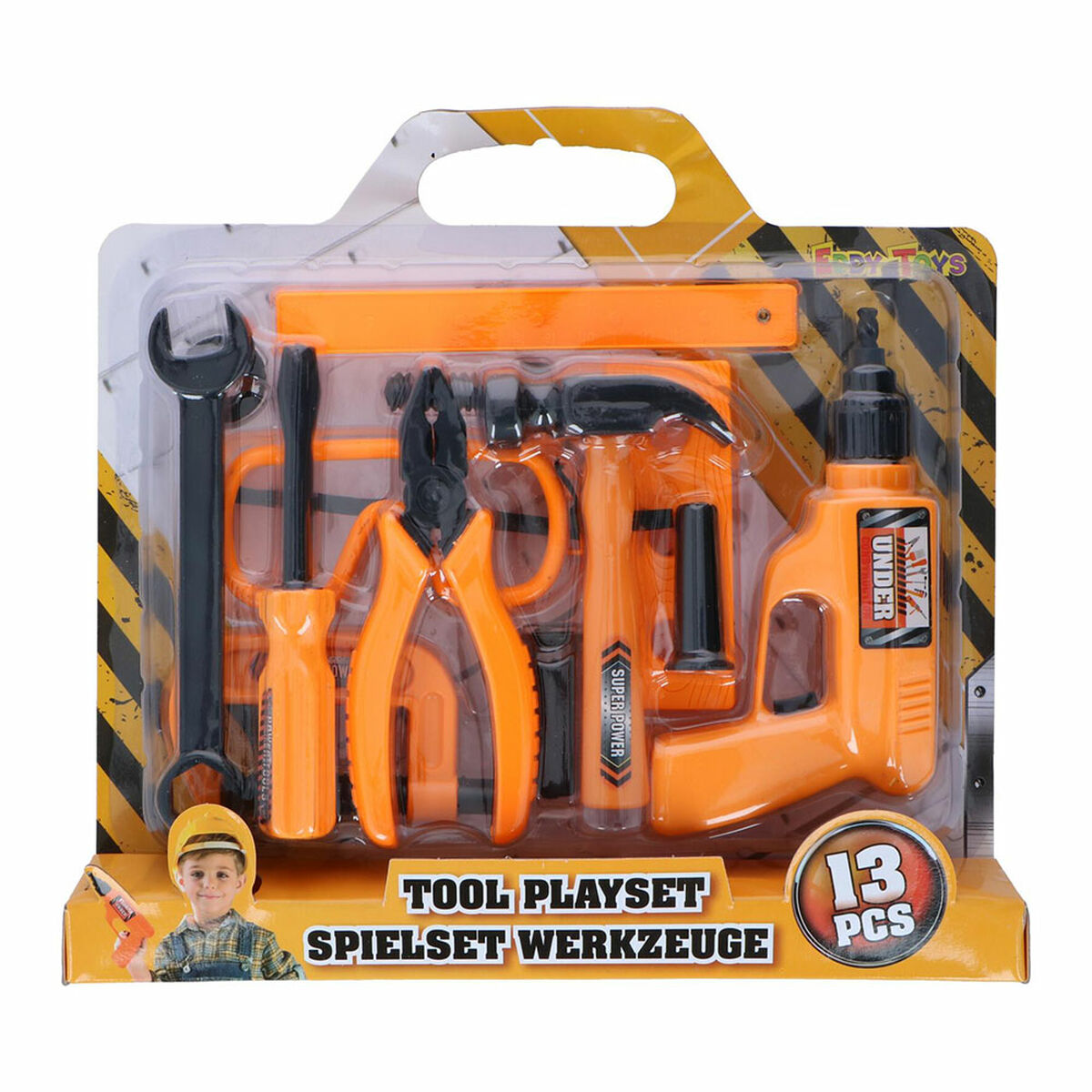 Toy tools Eddy Toys 13 Pieces-1