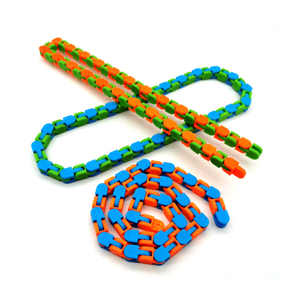 Stress-Relieving Bike Chain Fidget Bracelet for Adults and Students-1
