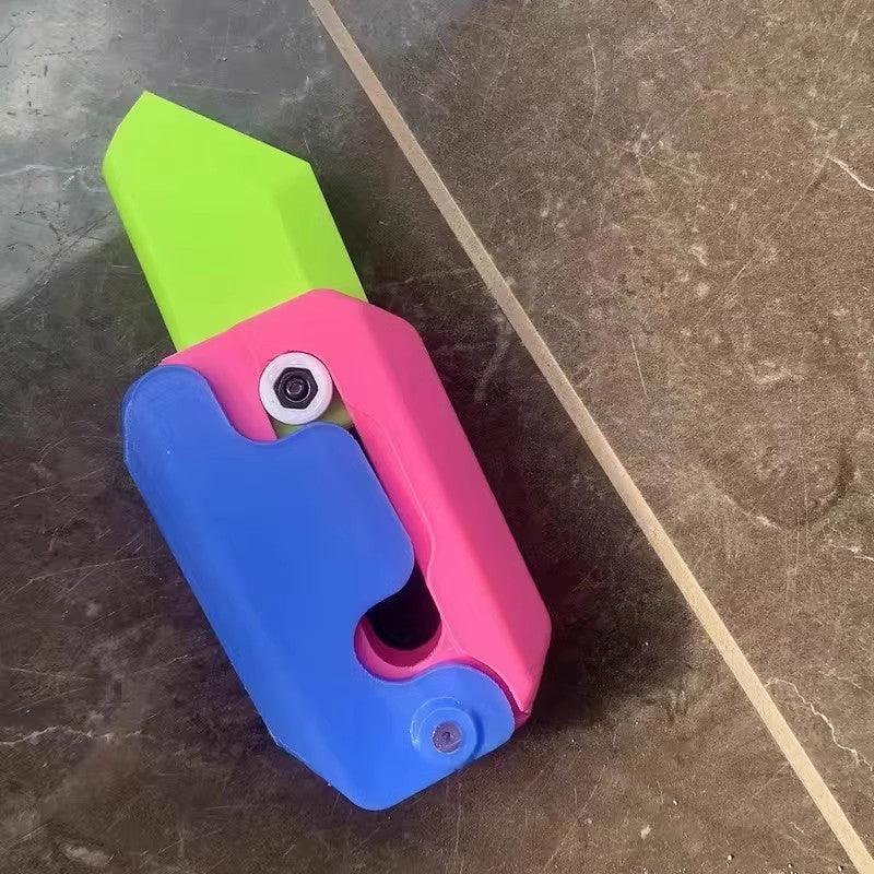 Carrot-Shaped Fidget Knife Toy for Stress Relief and Fun-5