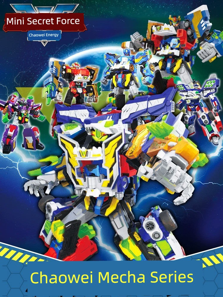 Giant Shark & King Kong Mech Toy-1