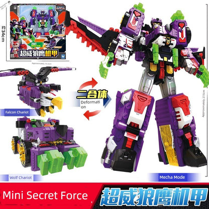 Giant Shark & King Kong Mech Toy-4