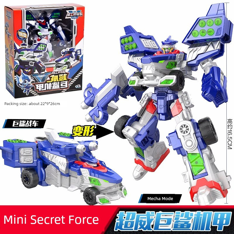 Giant Shark & King Kong Mech Toy-5