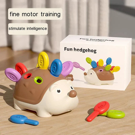 Hedgehog Montessori Sensory Toy-0