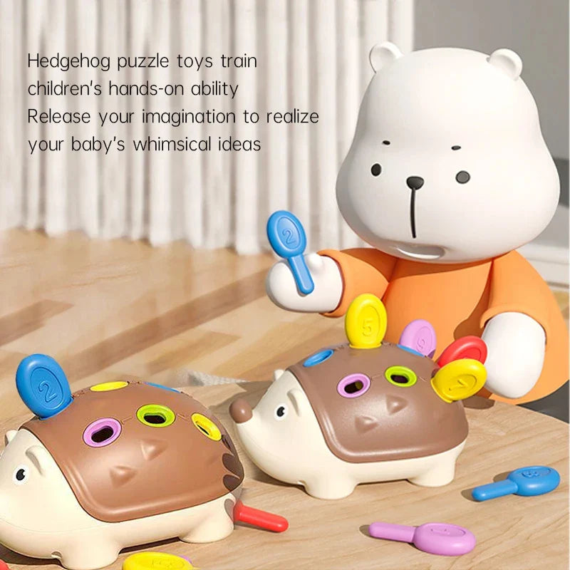 Hedgehog Montessori Sensory Toy-1