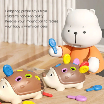 Hedgehog Montessori Sensory Toy-1