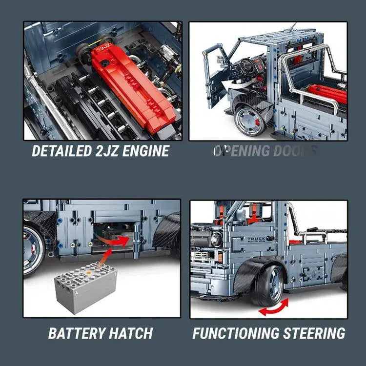 WIDEBODY JAPANESE KEI TRUCK 2492PCS-3